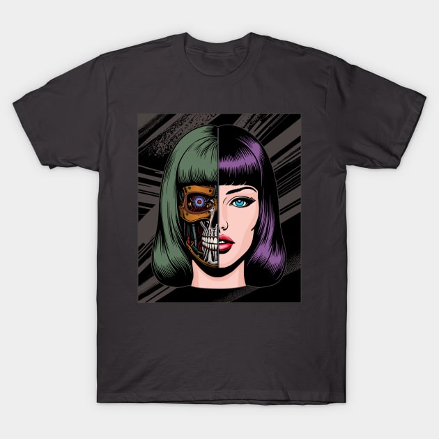 Binary Beauty T-Shirt by SunGraphicsLab